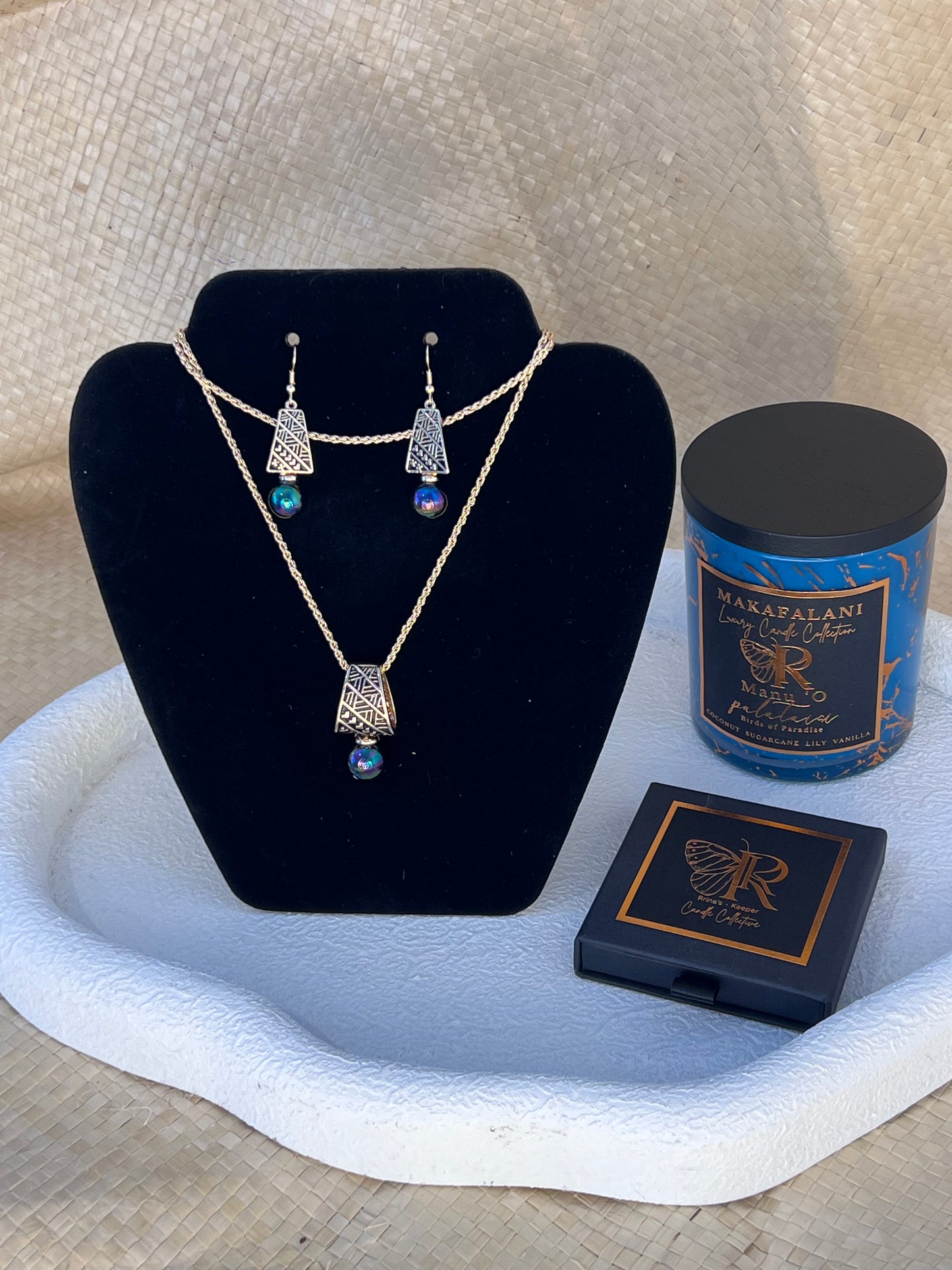 Matanofie - Gold Plated Tribal Pearl Sets