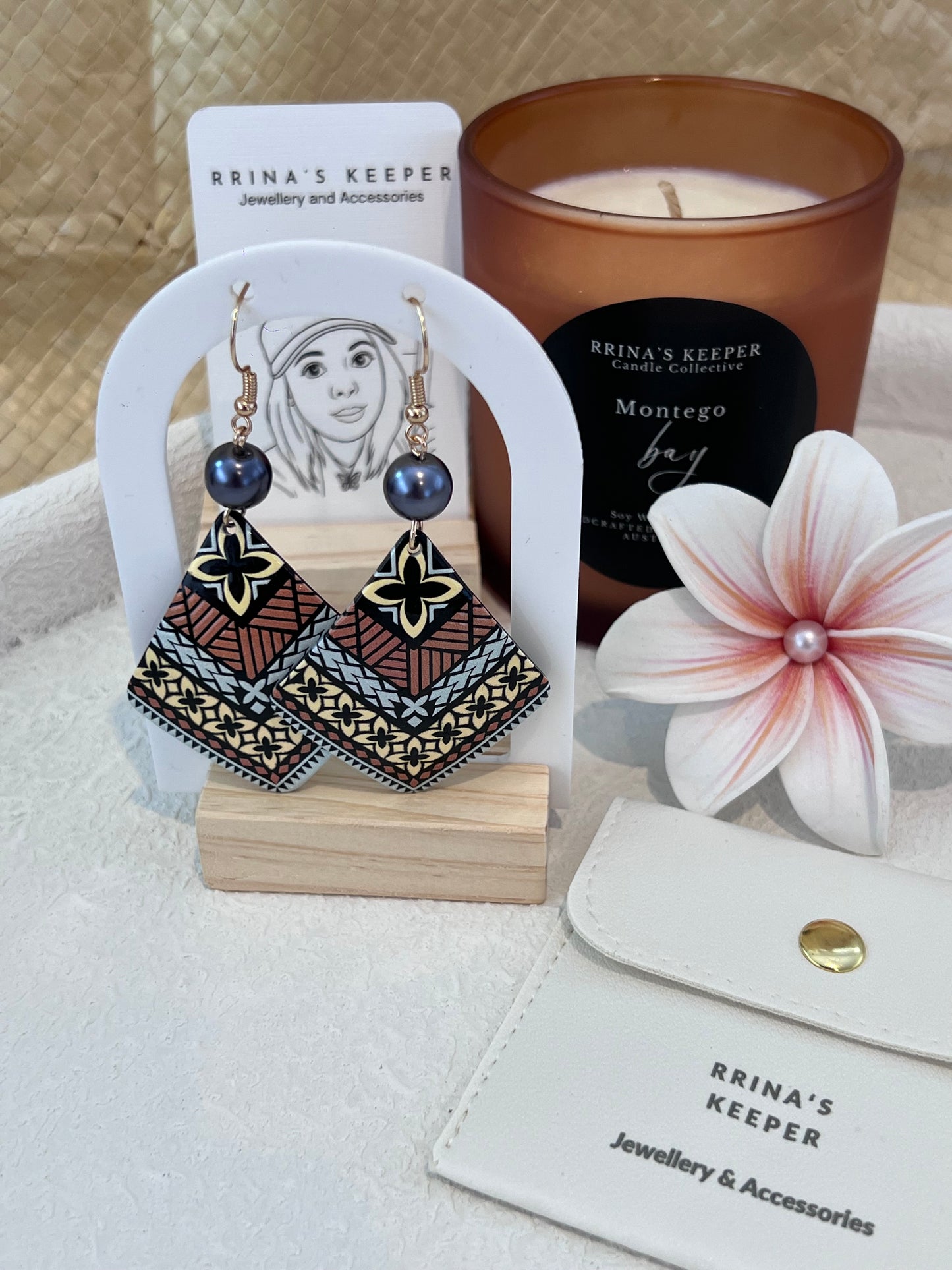 Unutoa - Tafa Fā Earrings