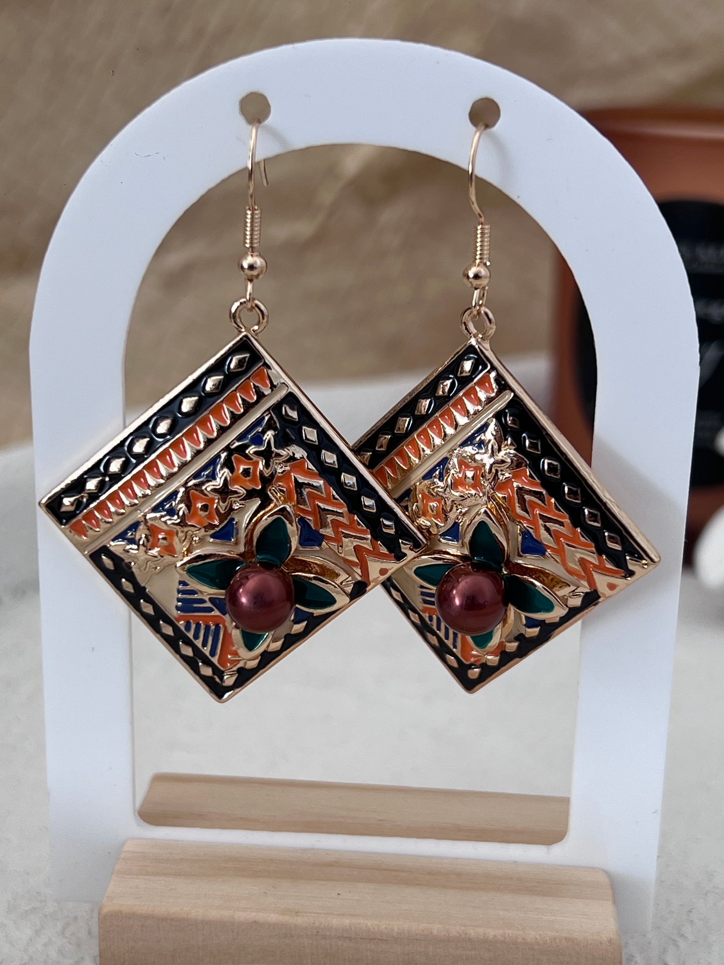 Matanofie - Gold Plated Pearl Drops