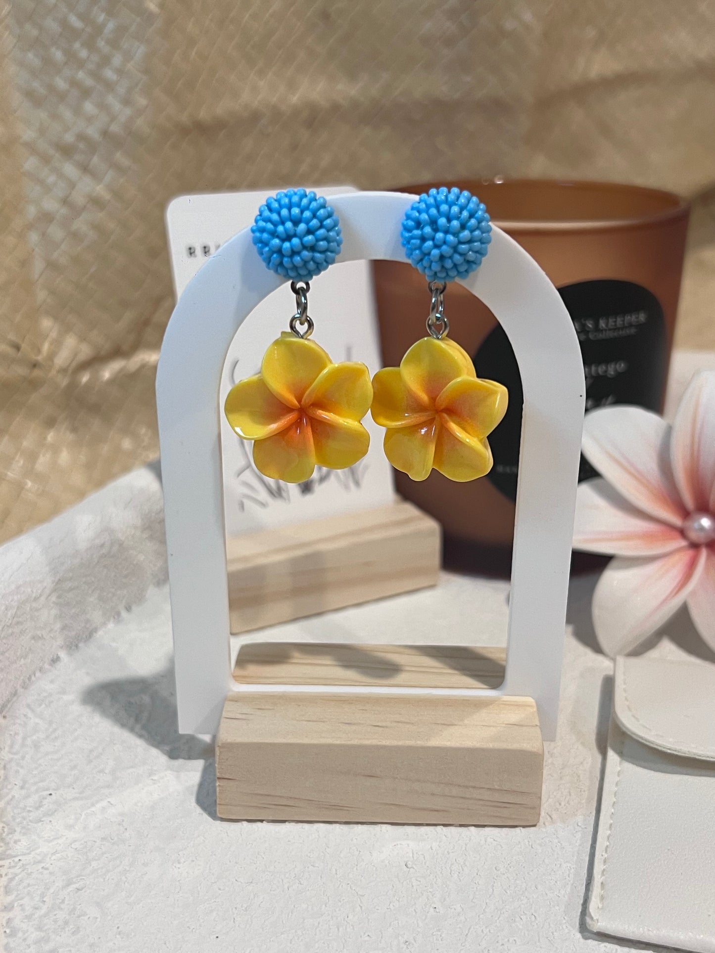 Toatina - Pua Drop Earrings