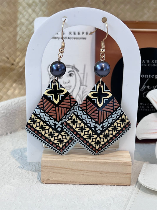Unutoa - Tafa Fā Earrings