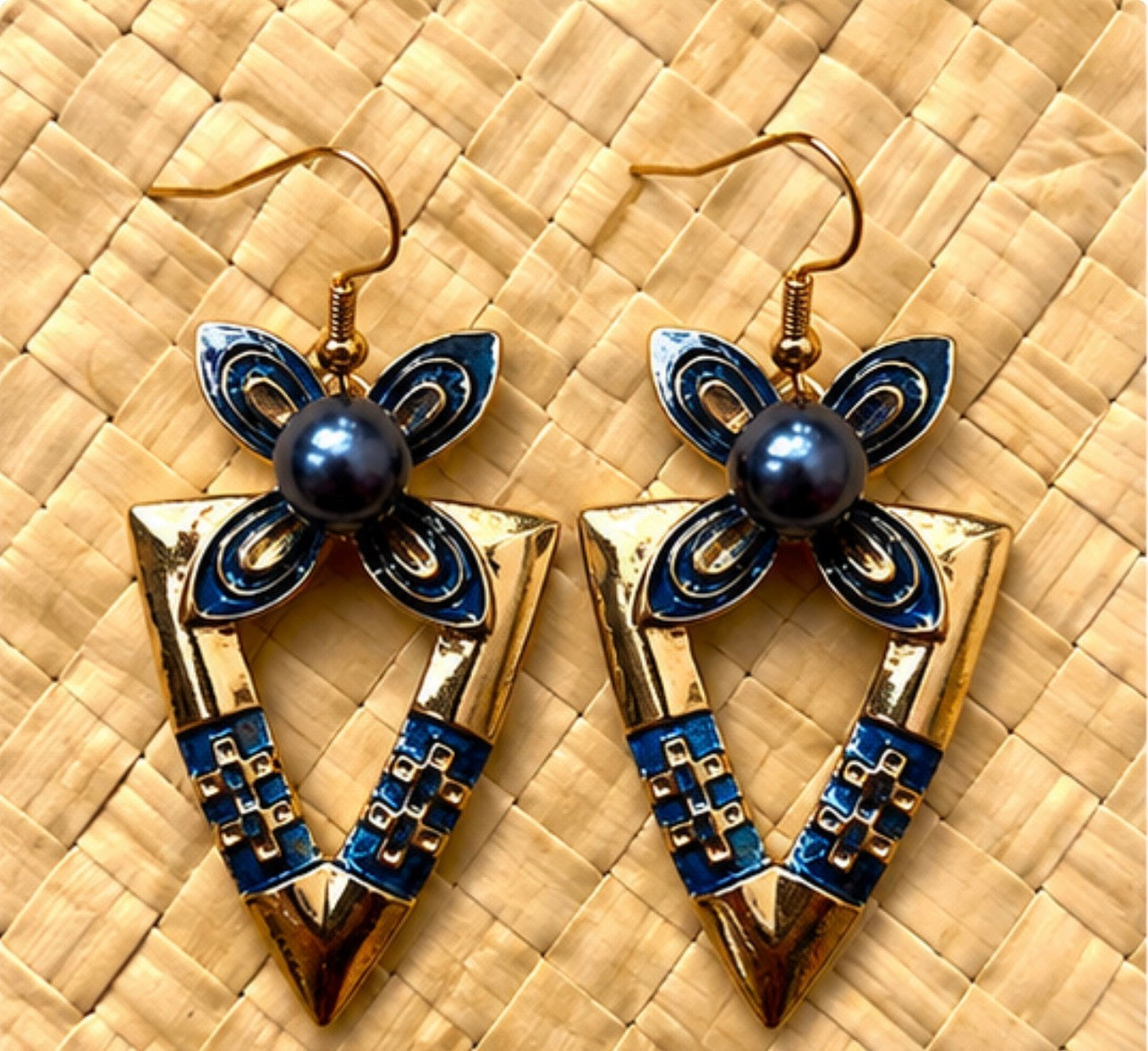 Hazel - Gold plated drops