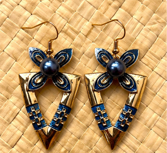 Hazel - Gold plated drops