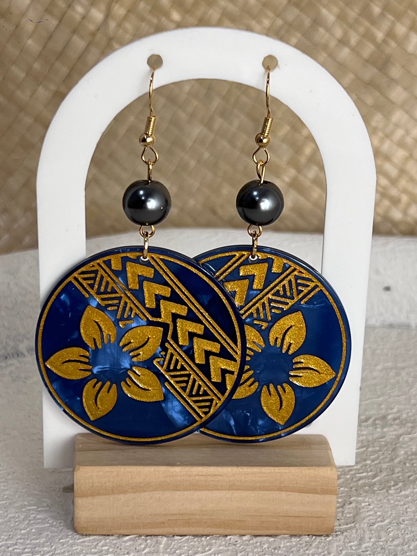 Kimy - Acrylic Tribal & Flower Drops