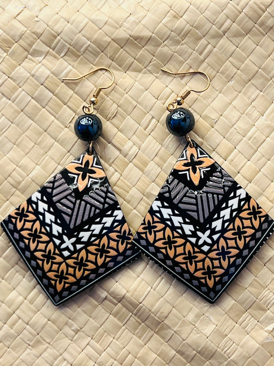 Unutoa - Tafa Fā Earrings