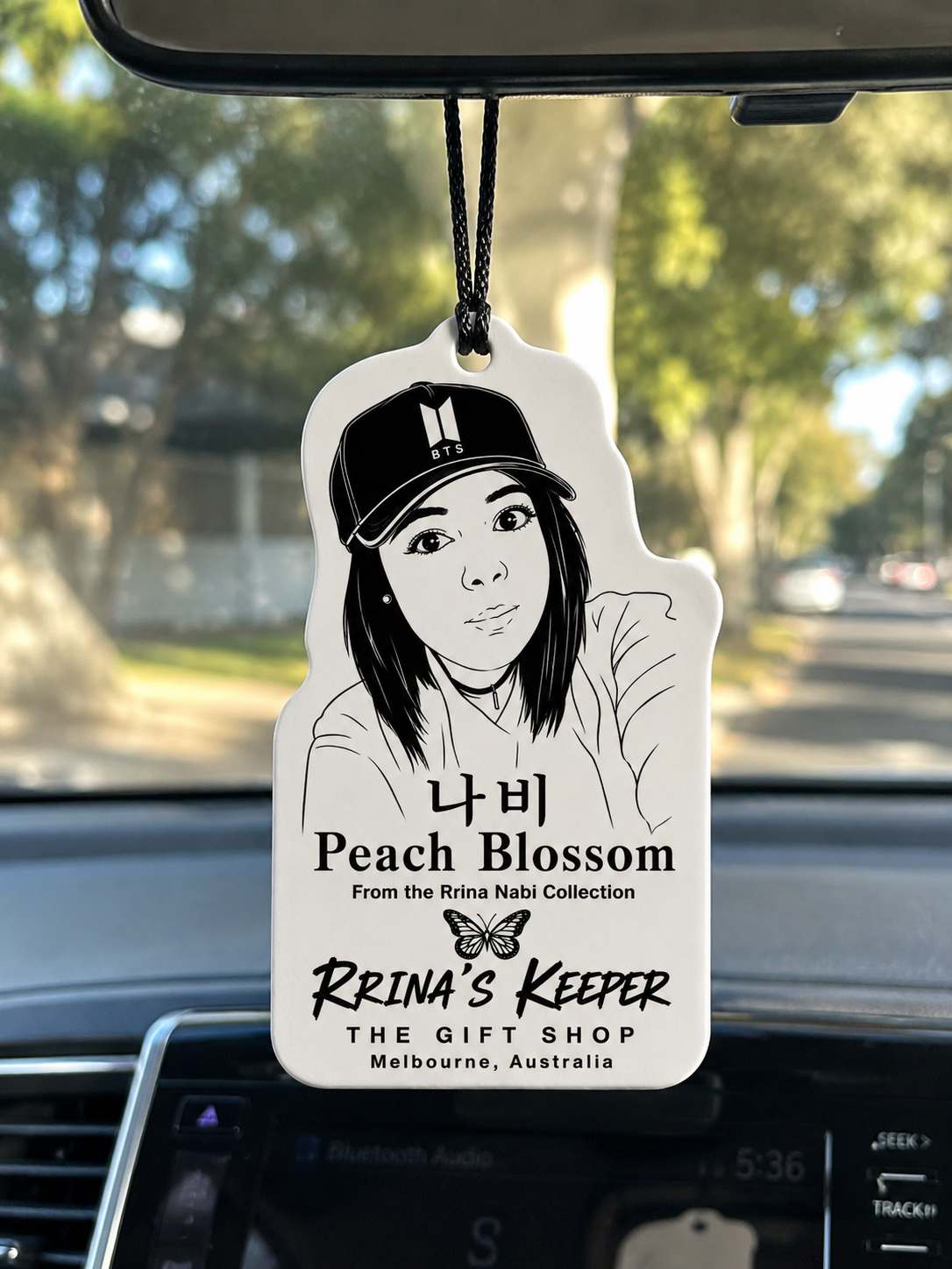 Peach Blossom Car Freshner