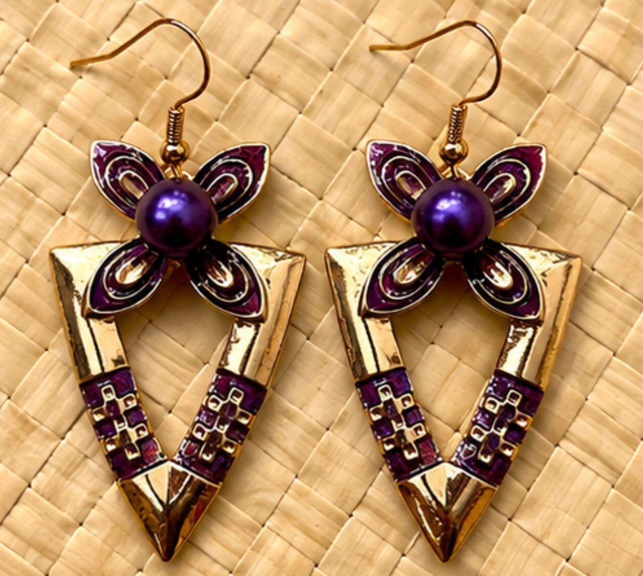 Hazel - Gold plated drops